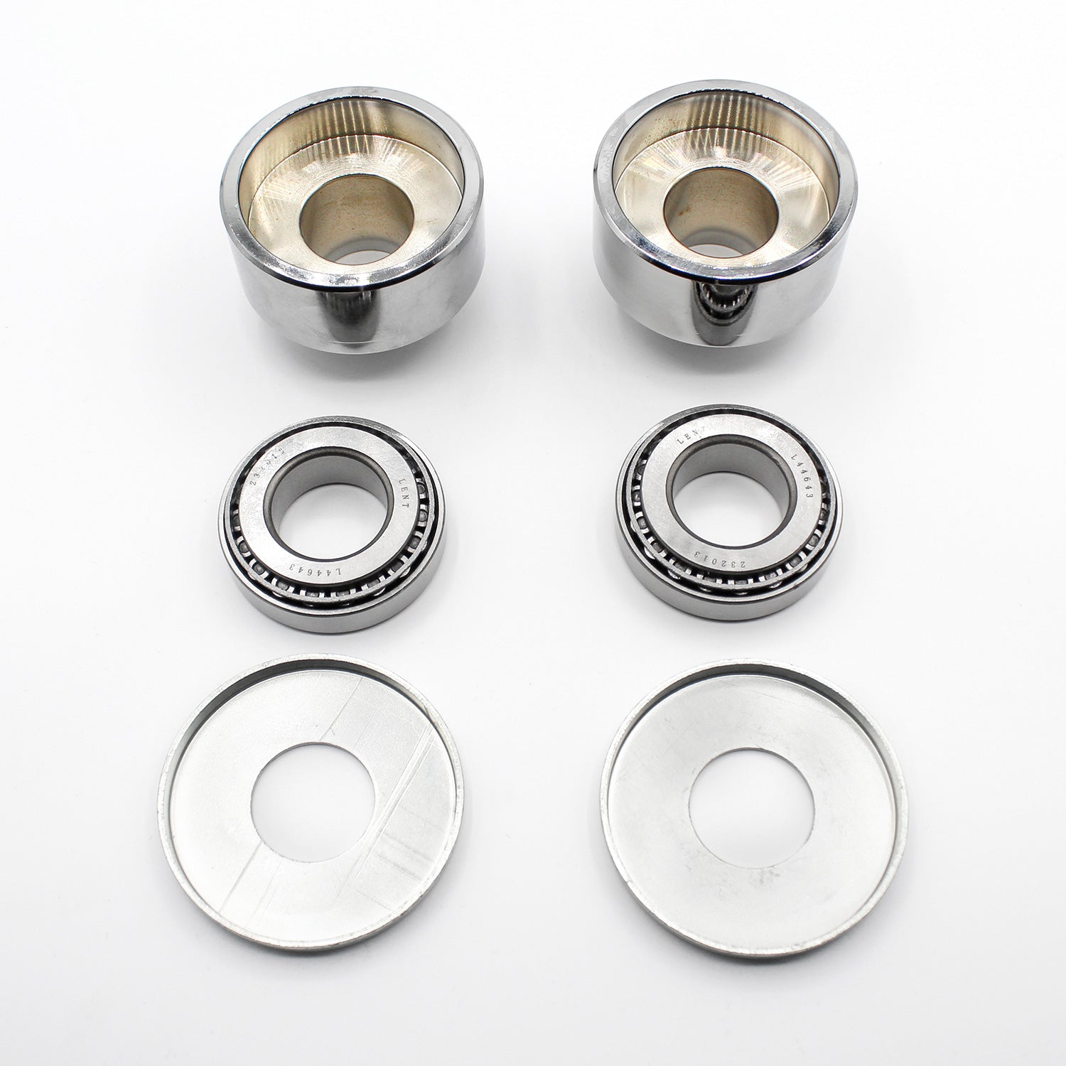 WL/Sportster 7/8" to 1" Headstem Bearing Cup Conversion Kit