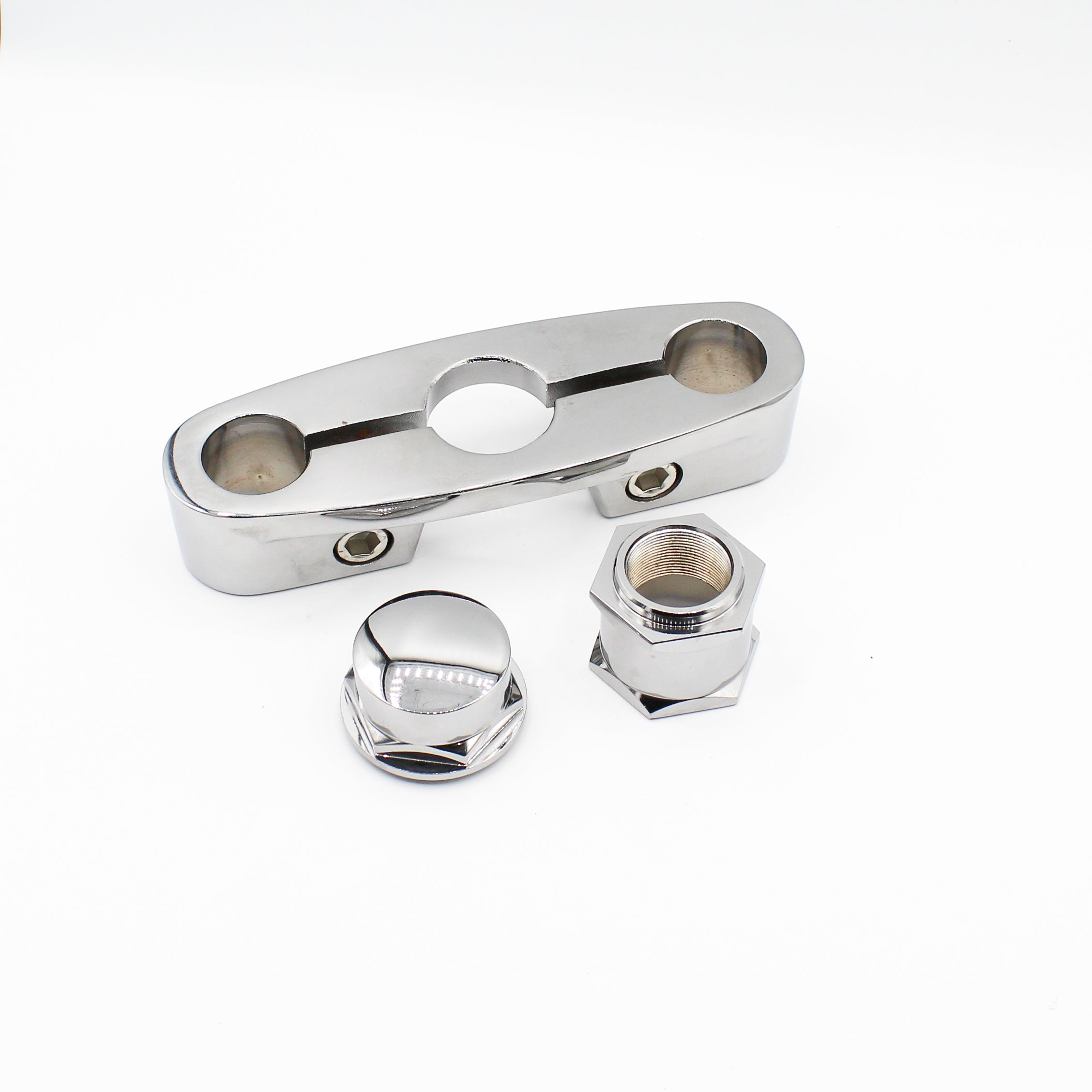 Top Clamp Custom (Round) with Nut Set