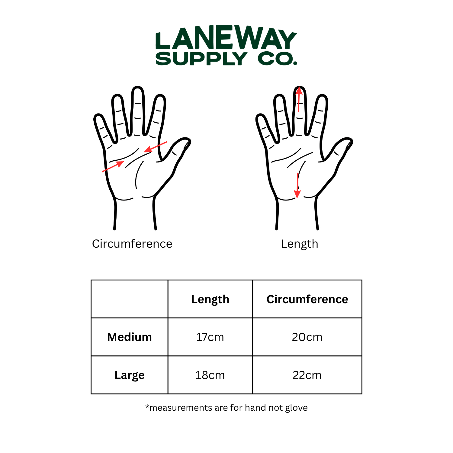 LANEWAY x JRT Gloves